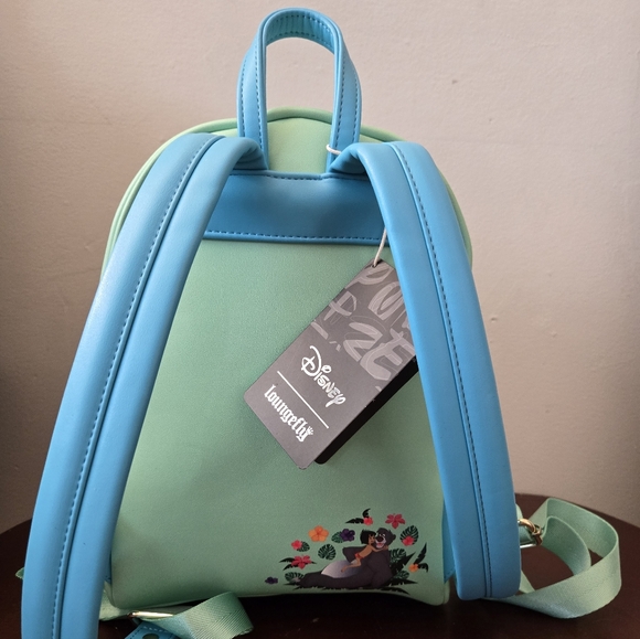 Disney Jungle Book Backpack - Green and Pink - Picture 2 of 2